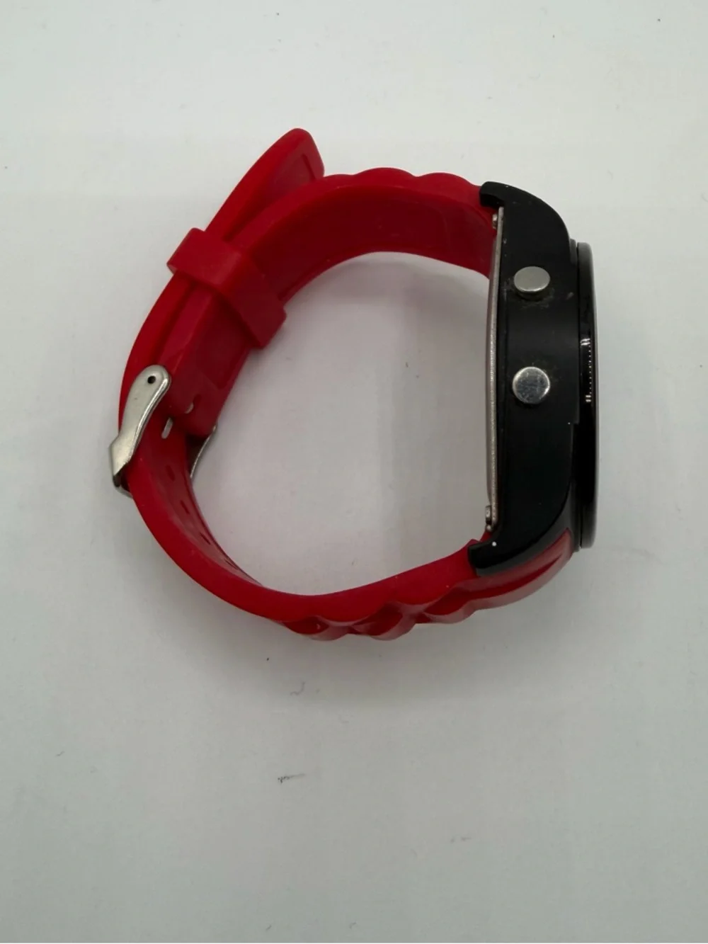Martian Notifier Smartwatch Red Black Hybrid Analog Digital Parts